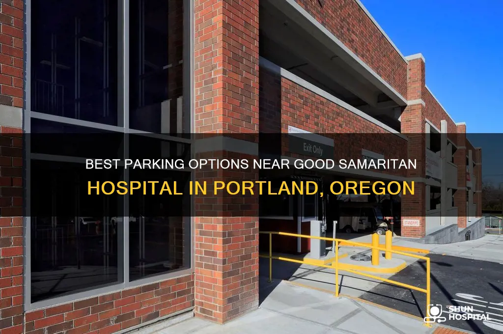 where to park good sam hospital portlnad