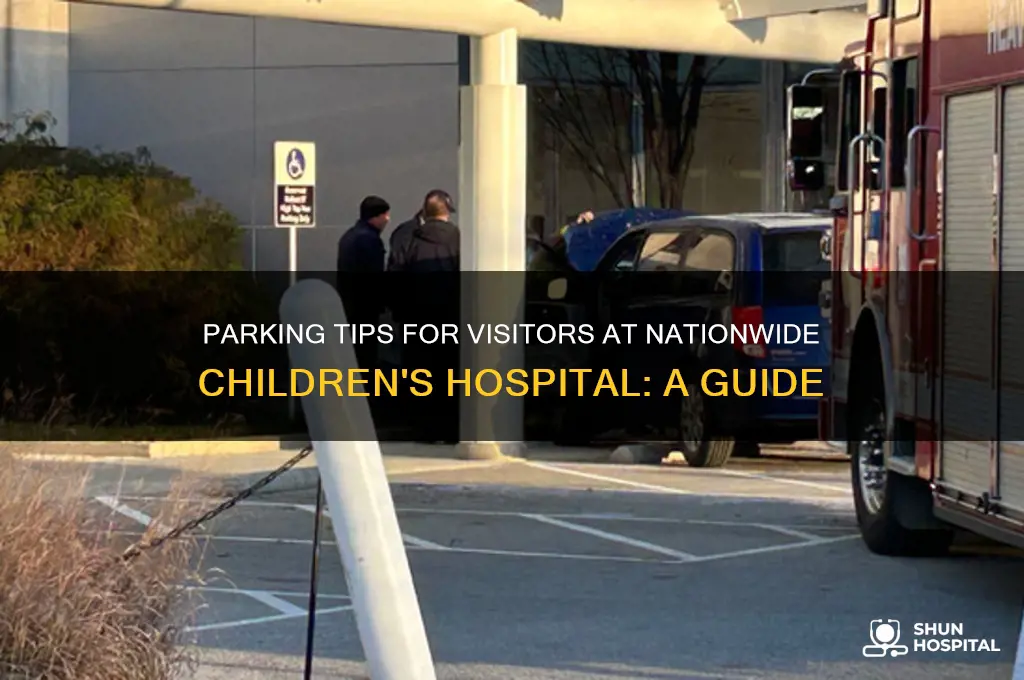 where to park nationwide childrens hospital visitor