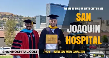 Where to Obtain Your Birth Certificate from San Joaquin Hospital