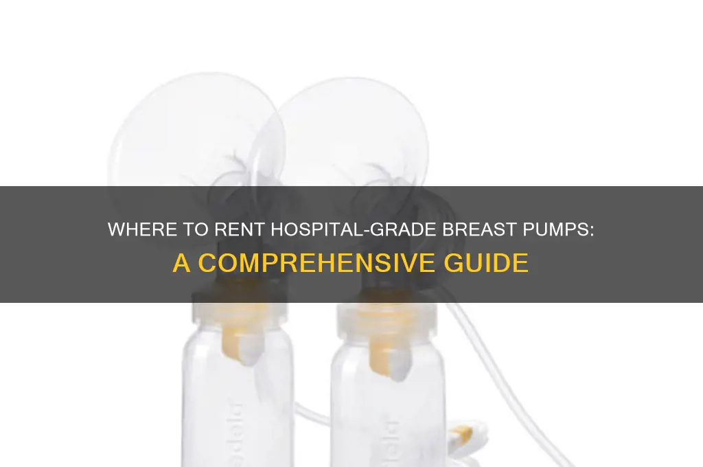 where to rent a hospital grade pump