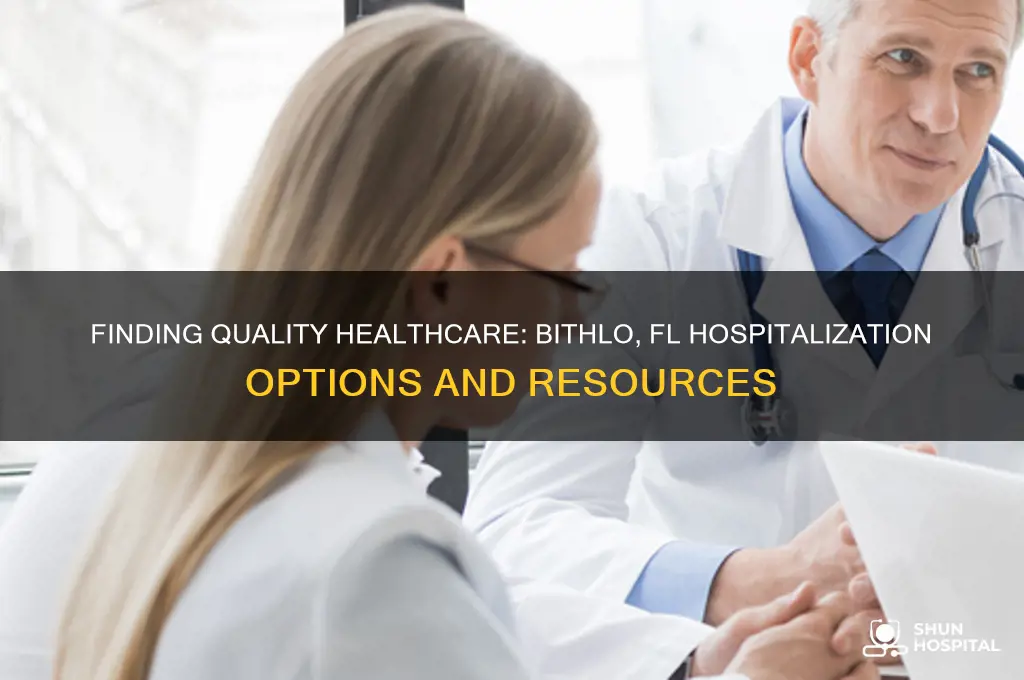 where to seek hospitalization in bithlo fl