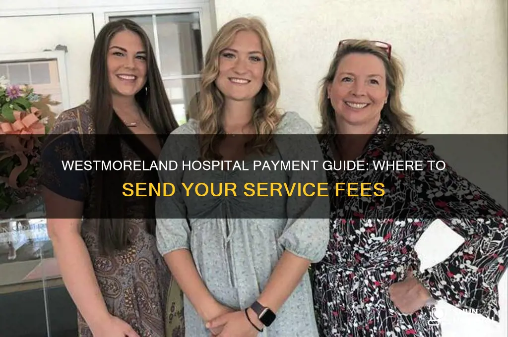 where to send my payment for services at westmoreland hospital