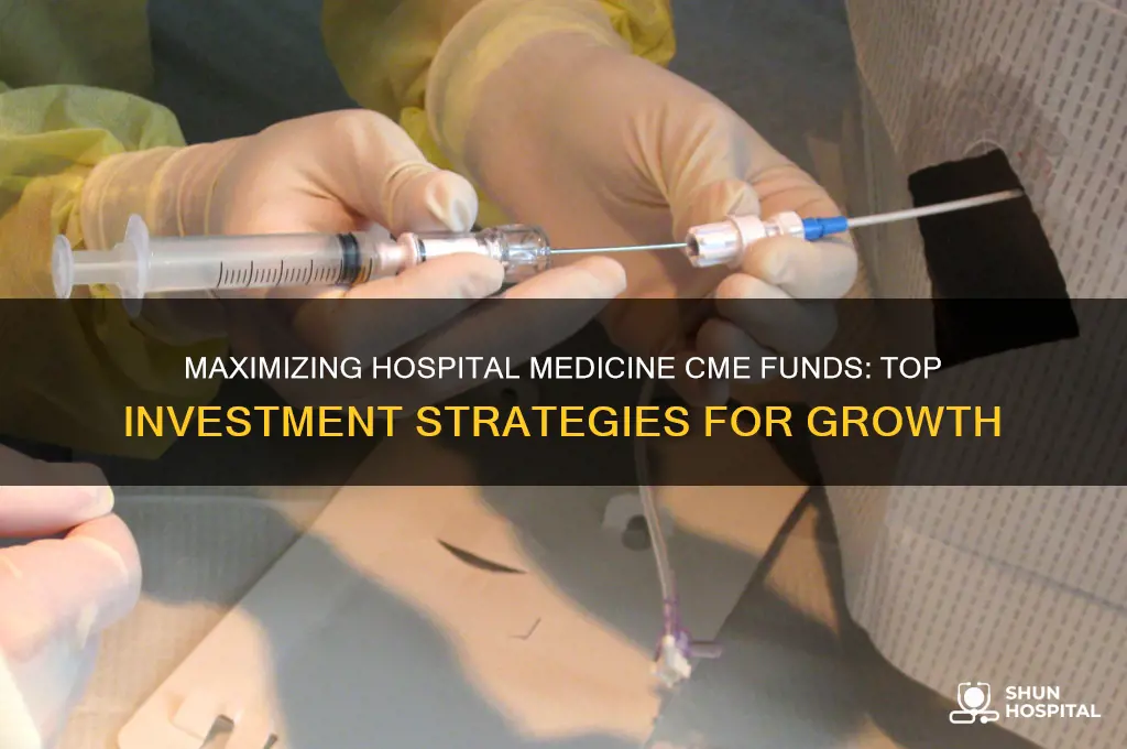 where to spend hospital medicine cme money