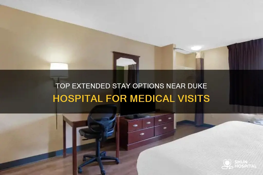where to stay for medical near duke hospital extended stay