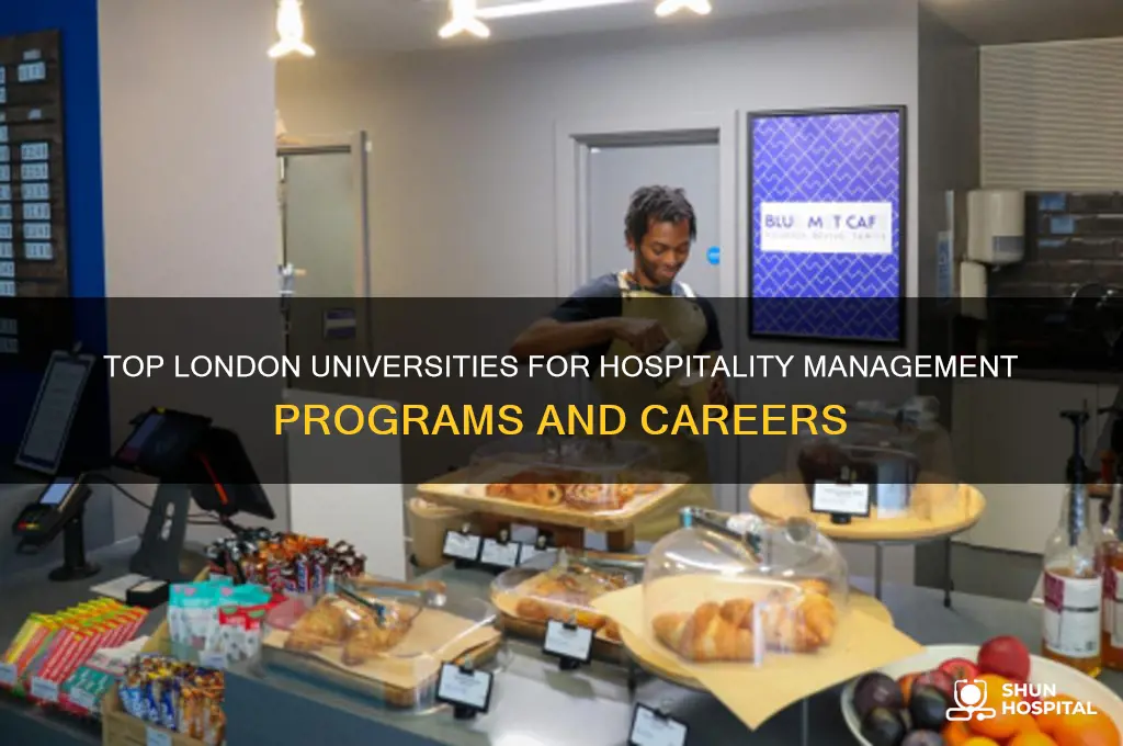 where to study hospitality management in london