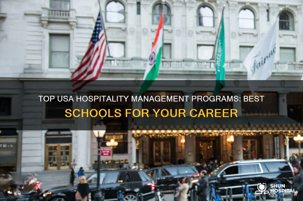 where to study hospitality management in usa