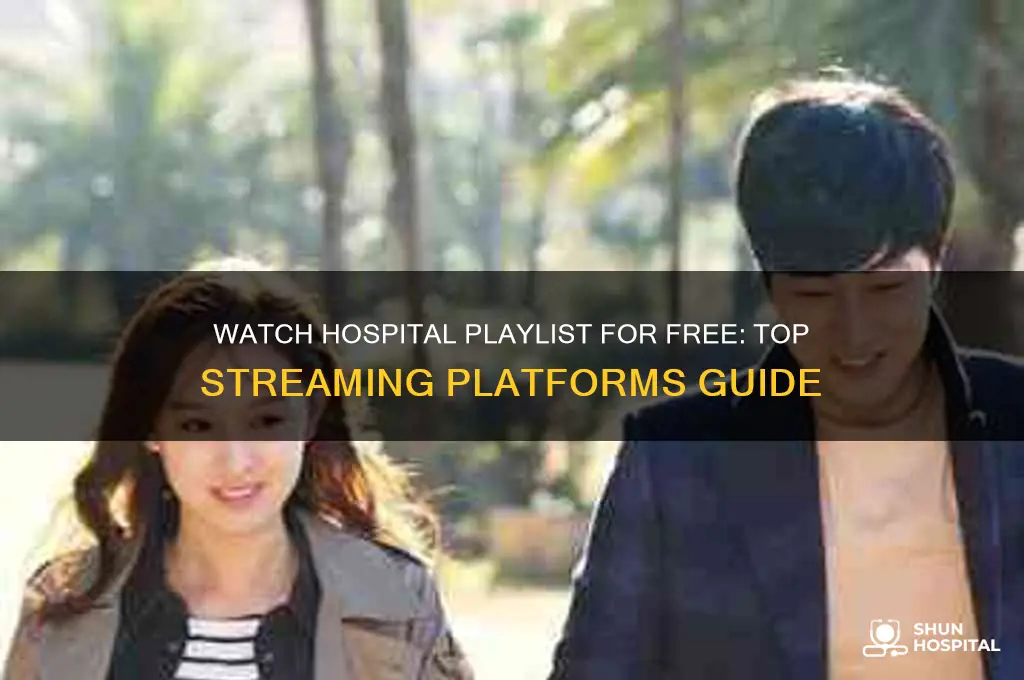 where to watch hospital playlist for free