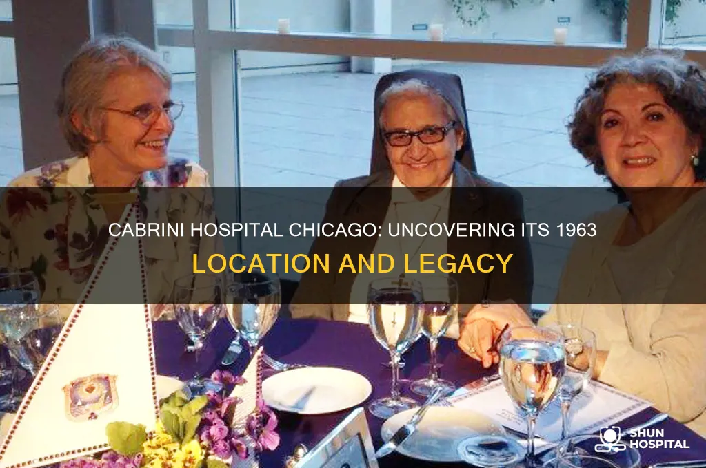 where was cabrini hospital chicago in 1963