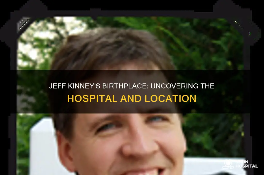 where was jeff kinney born what hospital