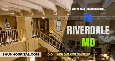 Uncovering the Location of Leland Hospital in Riverdale, Maryland