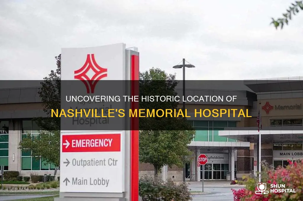where was memorial hospital in nashville tennessee