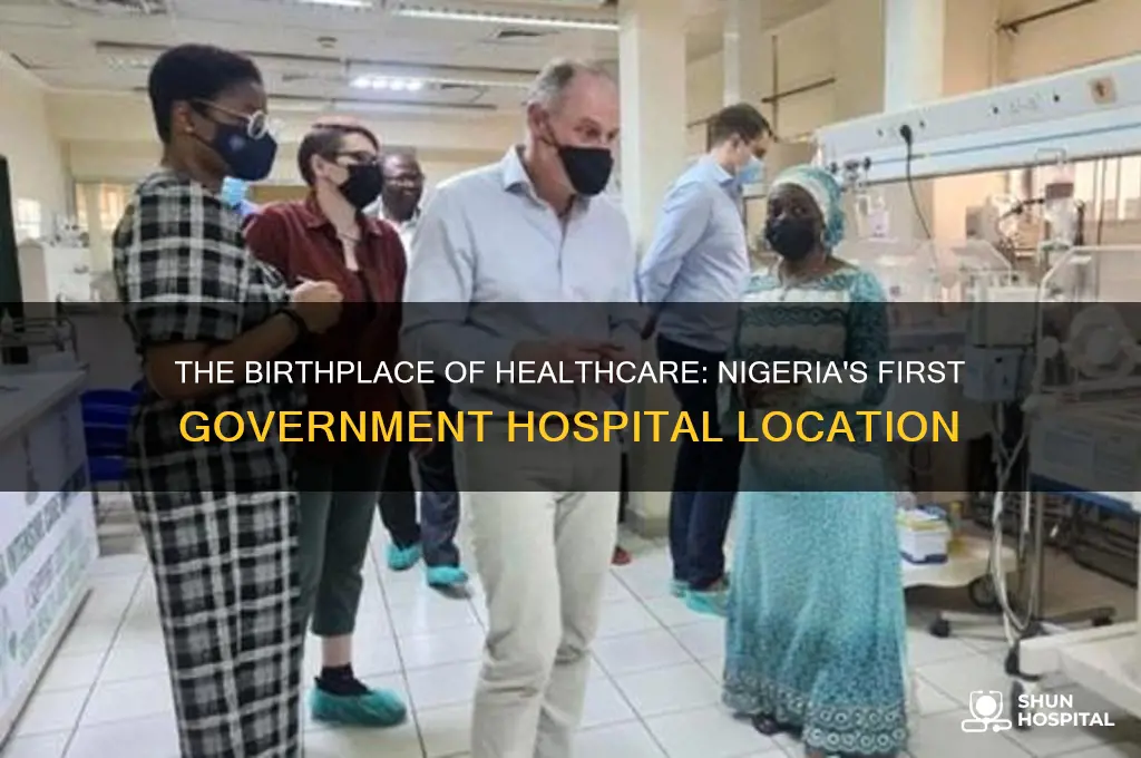 where was the first government hospital built in nigeria