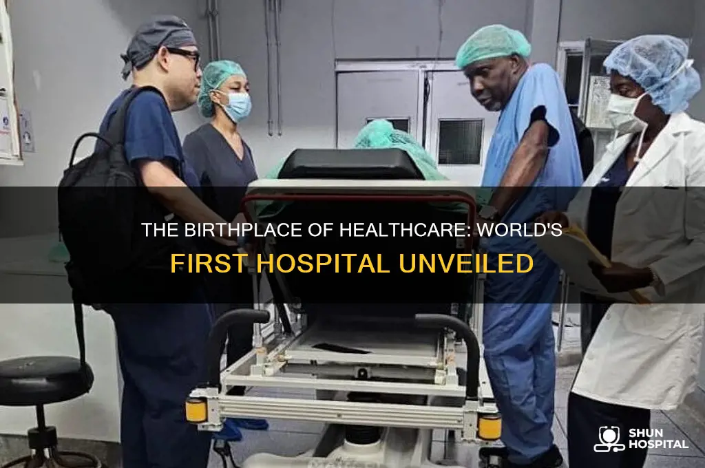 where was the first hospital built in the world