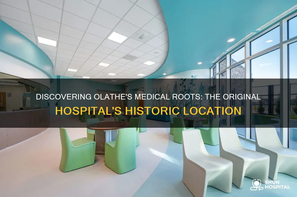 where was the first hospital in olathe ks located