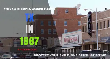 Plainview TX Hospital Location in 1967: Uncovering the Historic Site