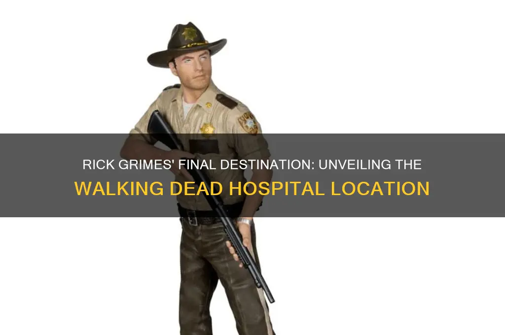 where was the hospital rick grimes leaving walking dead