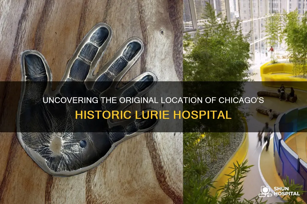 where was the old lurie hospital located