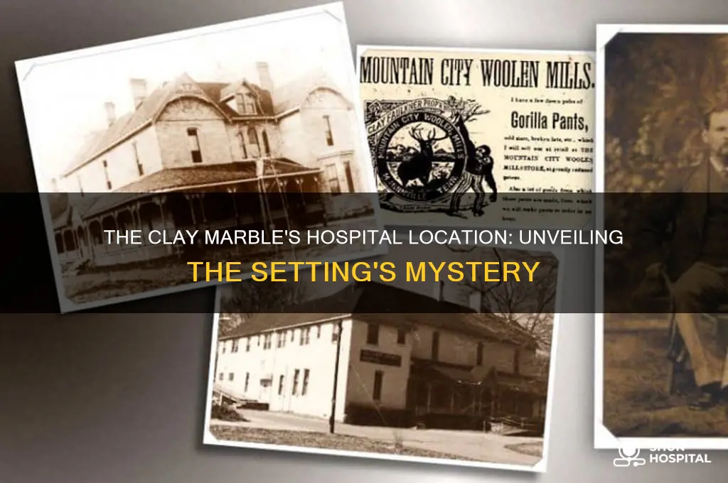 where was was the hospital in the clay marble