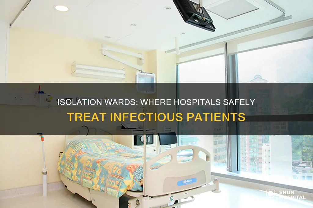where would a hospital keep infectious ptients