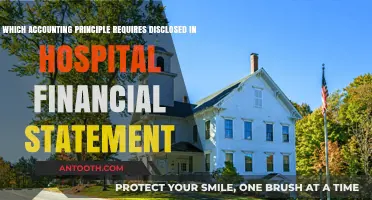 Key Accounting Principles Mandating Disclosure in Hospital Financial Statements