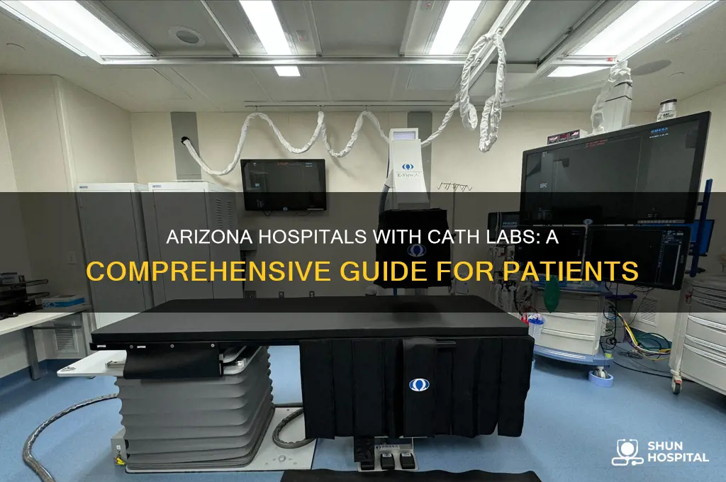 which arizona hospitals have a cath lab