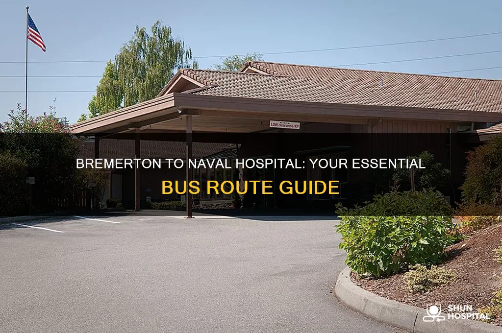which bus from bremerton to naval hospital