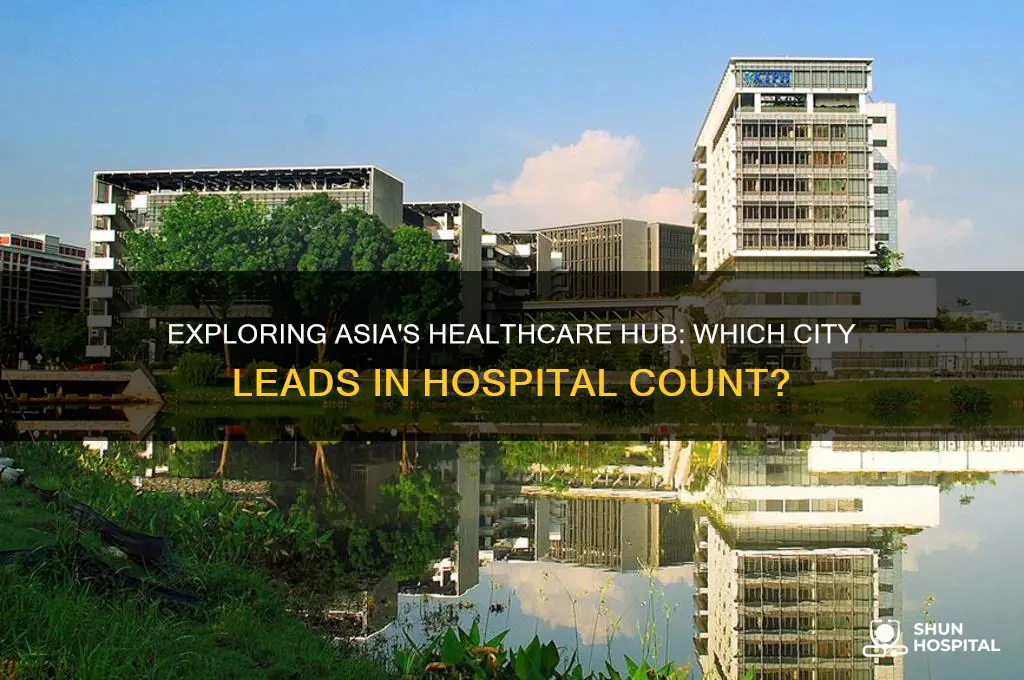 which city has most hospital in asia