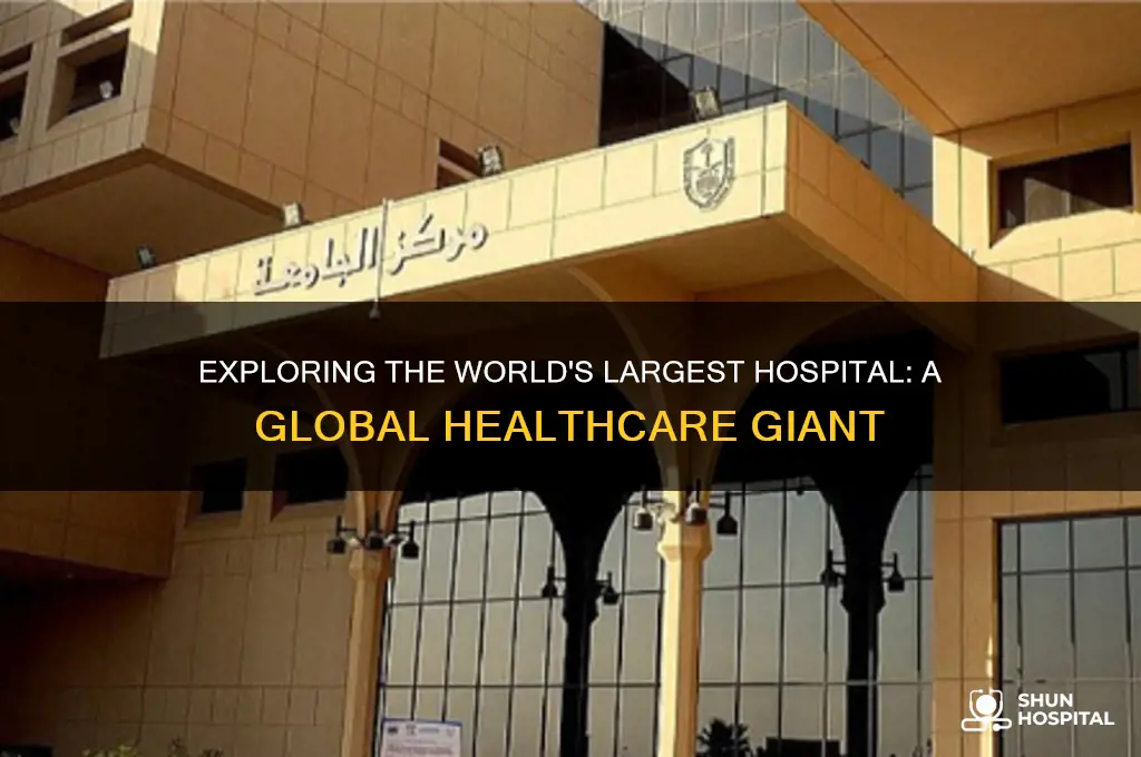 which country has the biggest hospital in the world