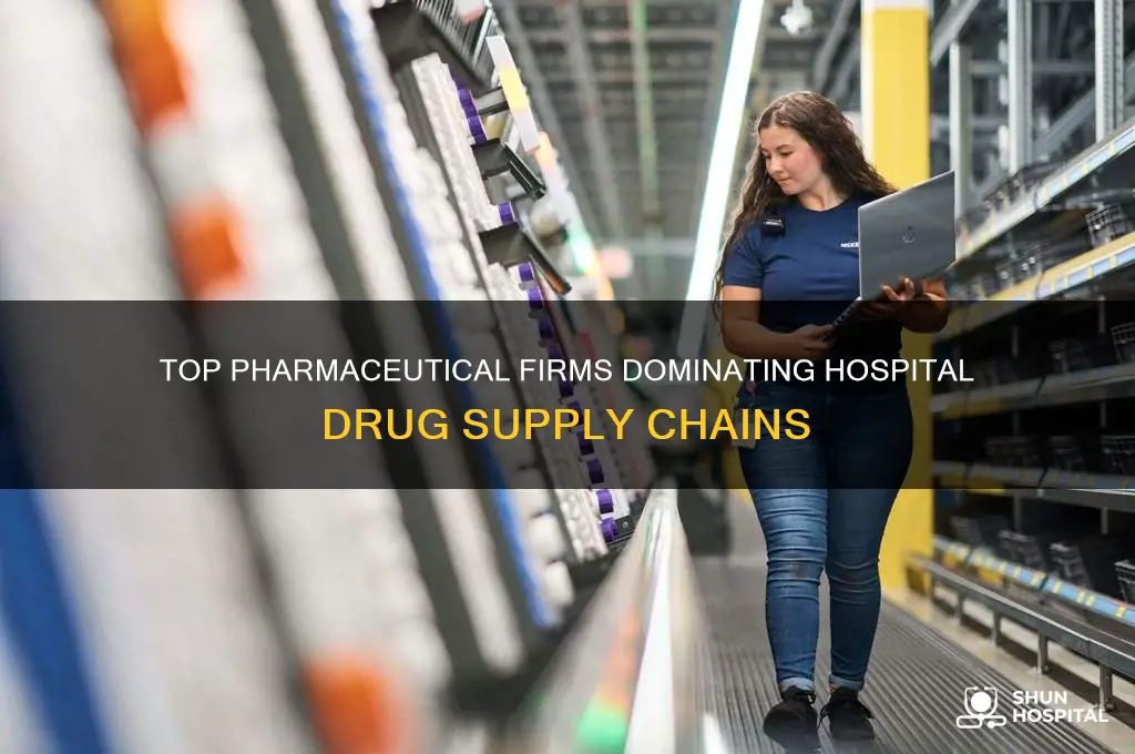 which drug companies sell mostly into hospitals
