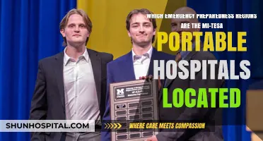 Mi-Tesa Portable Hospitals: Emergency Preparedness Regions and Locations