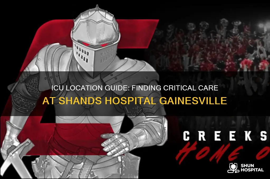 which floor at shands is icu shands hospital gainesville fl