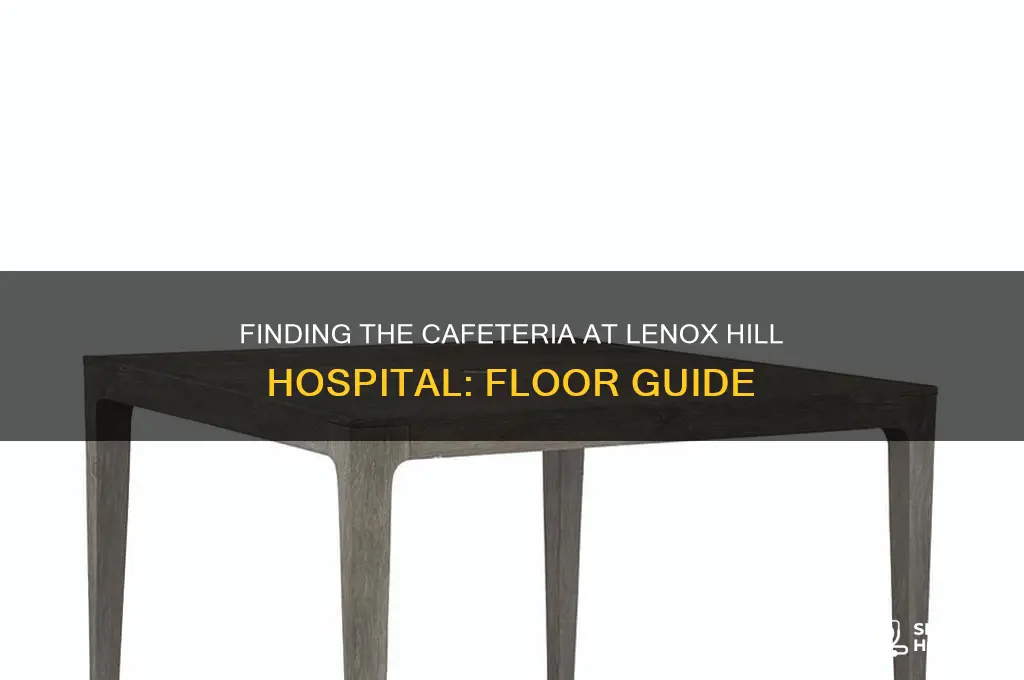 which floor is lenox hill hospital cafeteria