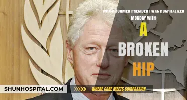 Former President Hospitalized Monday: Broken Hip Raises Health Concerns