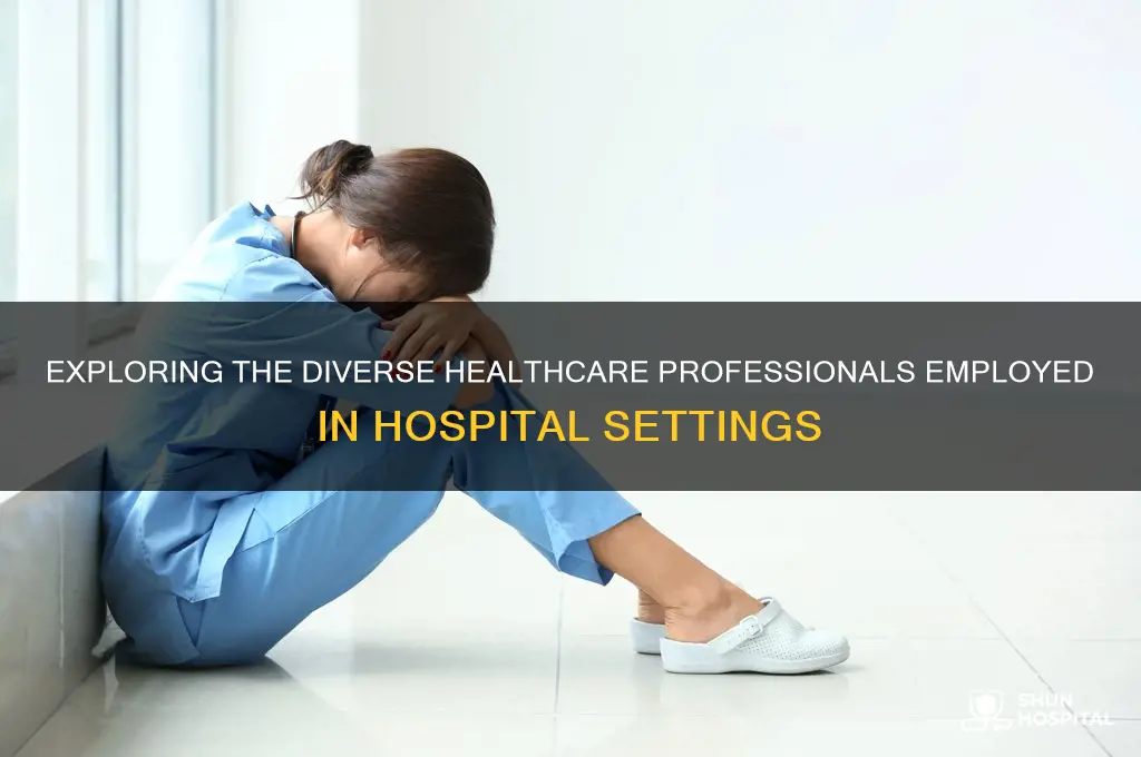 which healthcare providers are employed by hospitals