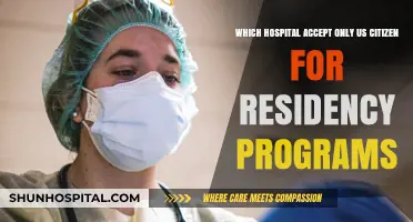 US Citizenship Required: Hospitals Offering Exclusive Residency Programs
