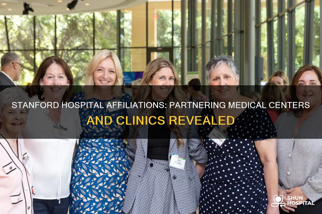 which hospital are affiliated with stanford hospital