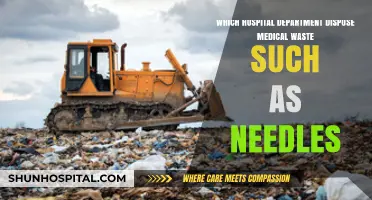 Medical Waste Disposal: Which Hospital Department Handles Needles Safely?