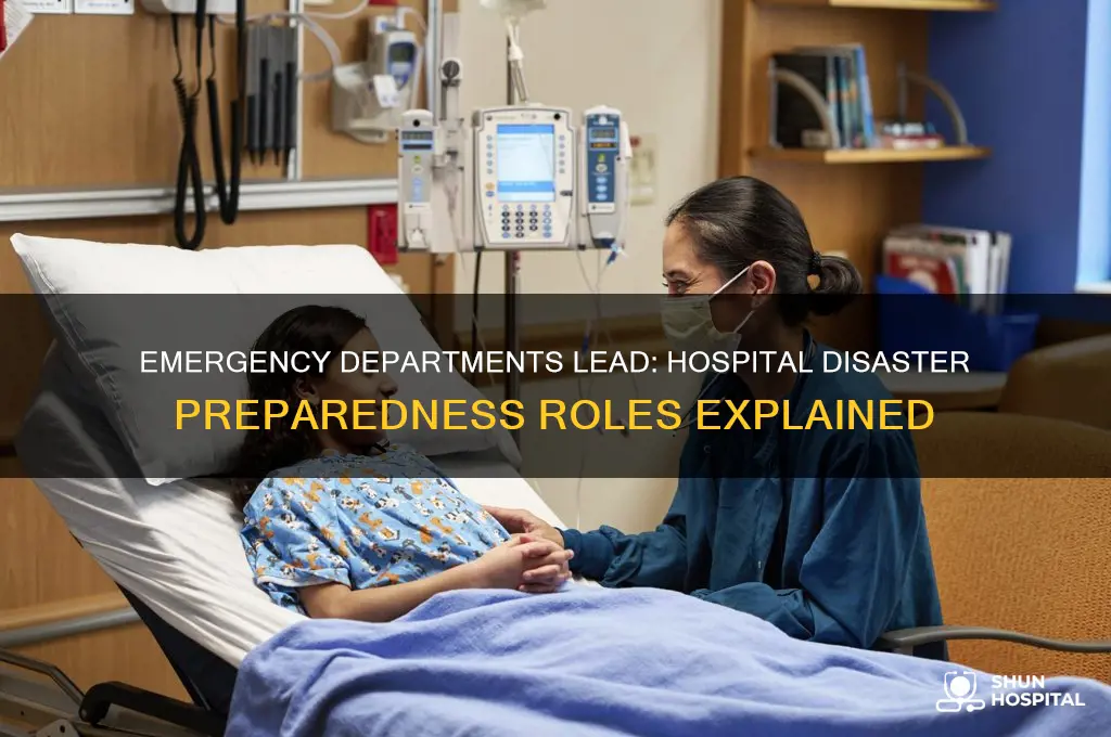 which hospital department please in primary role in disaster preparedness