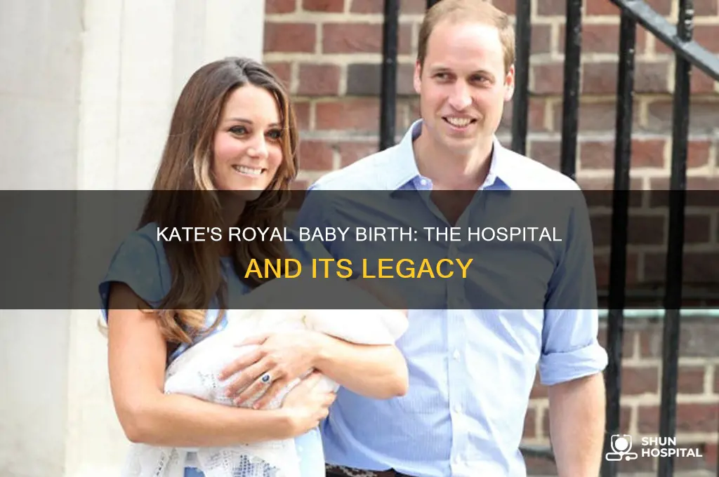 which hospital did kate give birth in