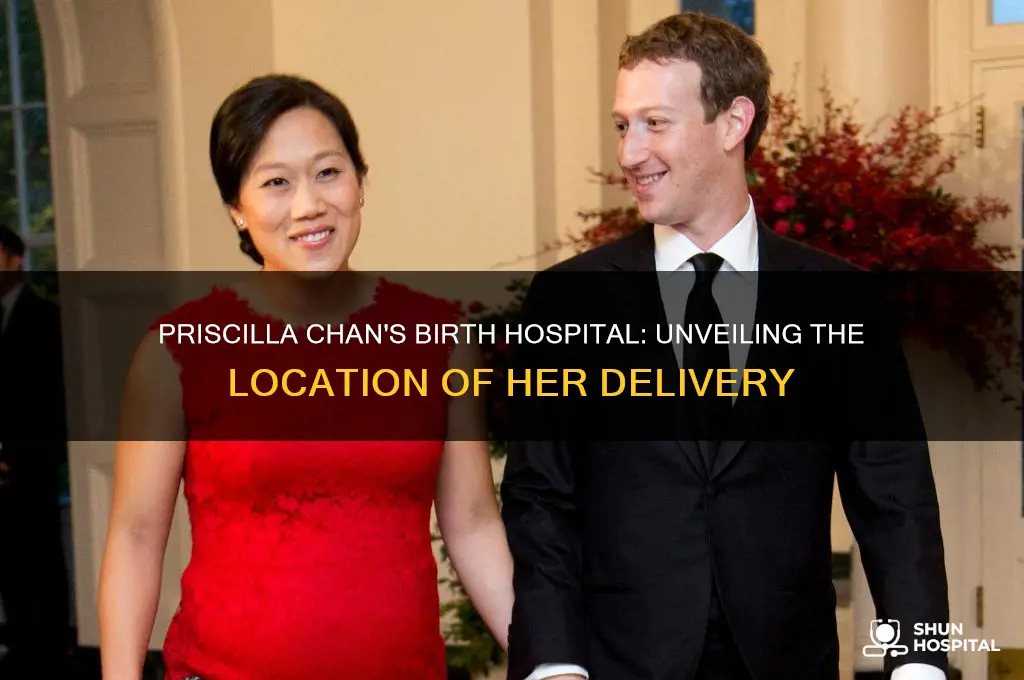 which hospital did priscilla chan gave birth