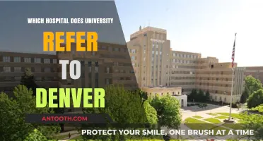 University of Denver's Preferred Hospital: Unveiling the Primary Referral Center