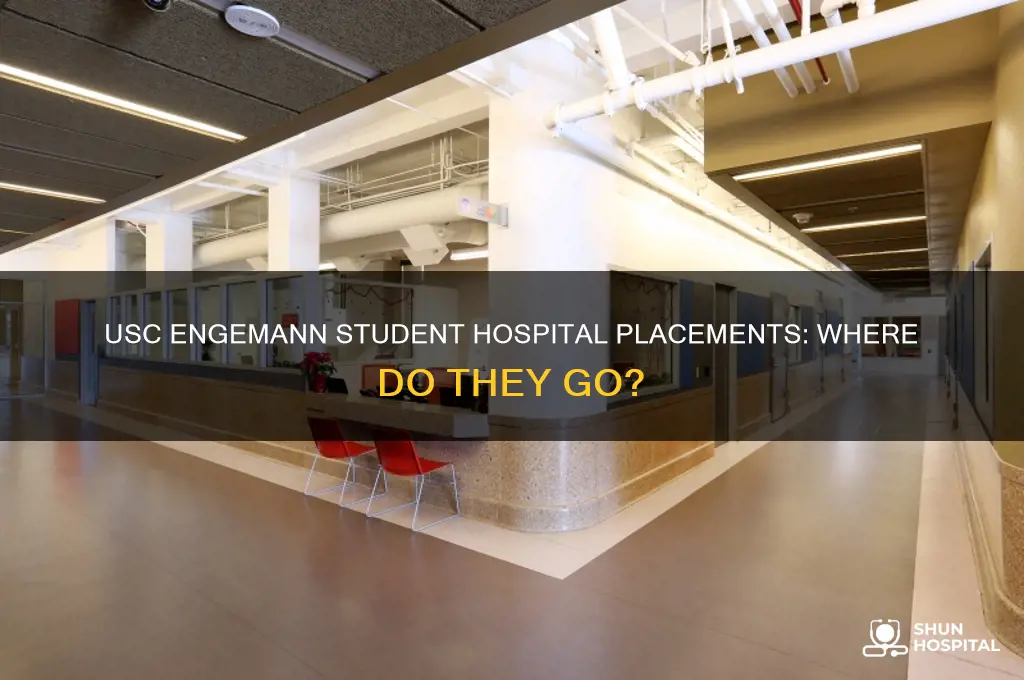 which hospital does usc engemann send students