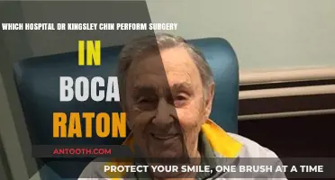 Dr. Kingsley Chin's Surgical Practice Location in Boca Raton