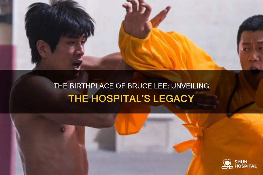 which hospital gave birth to bruce lee