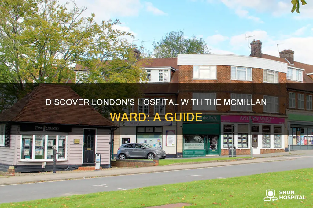 which hospital has mcmillan ward in london