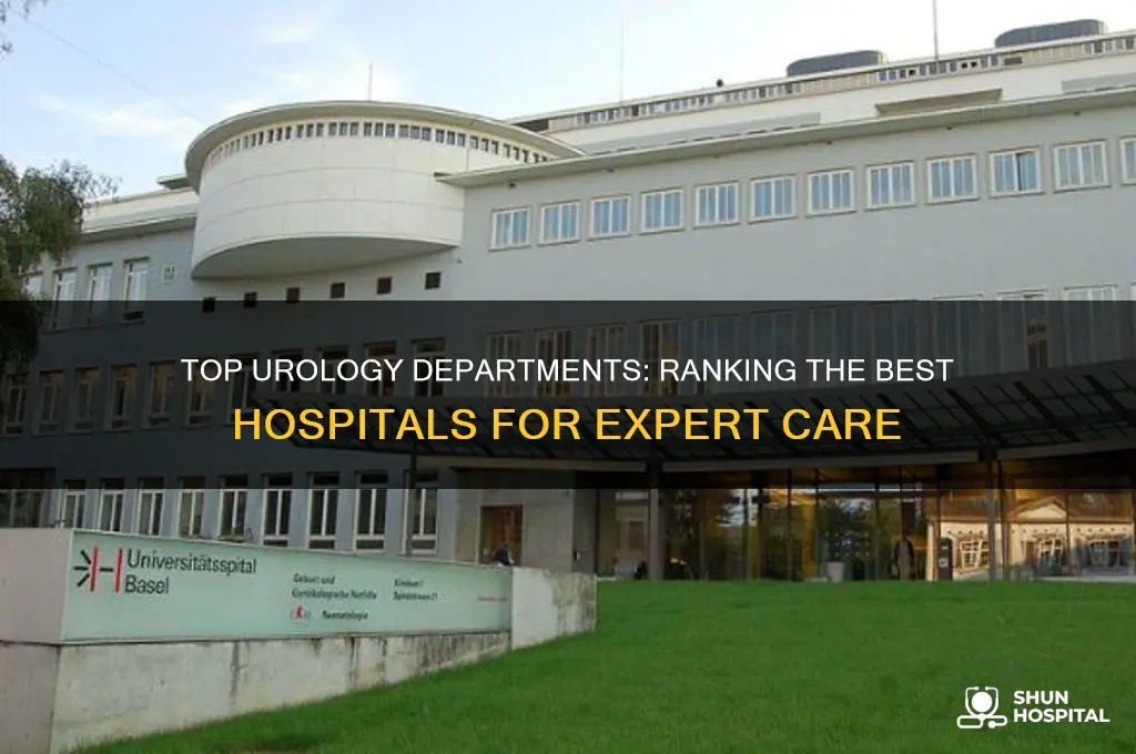 which hospital has the best urology department