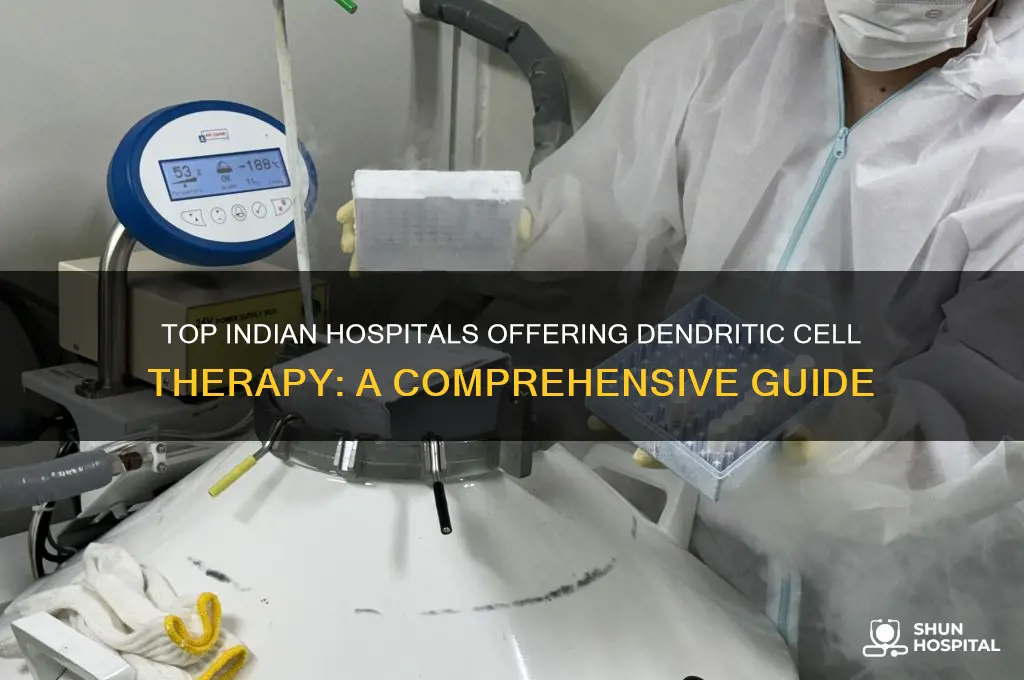 which hospital in india has dendrite cells