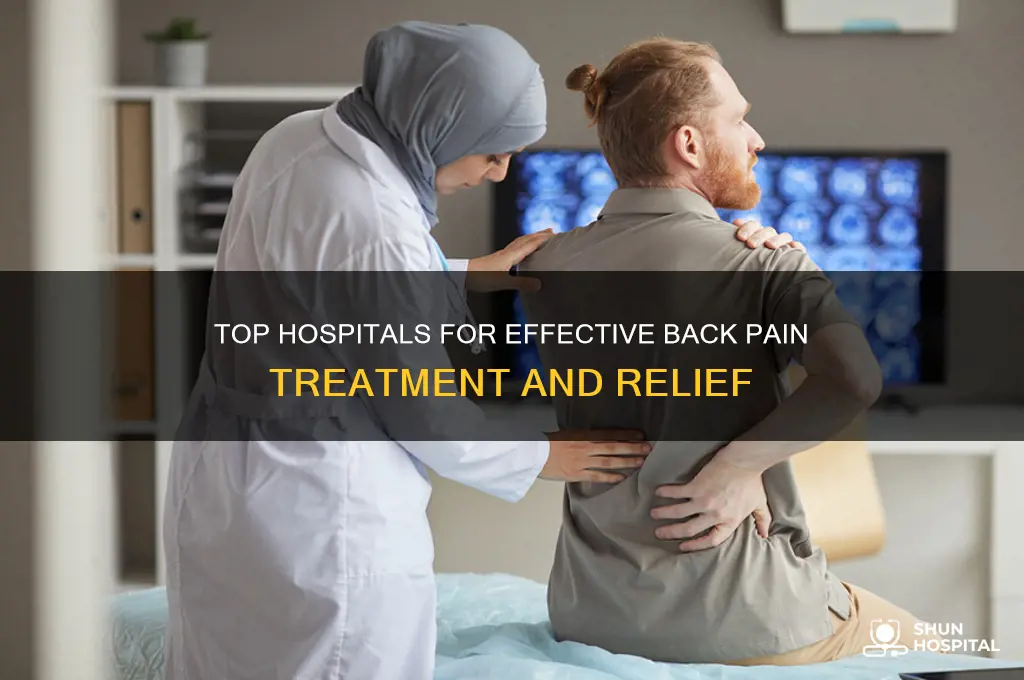 which hospital is best for back pain
