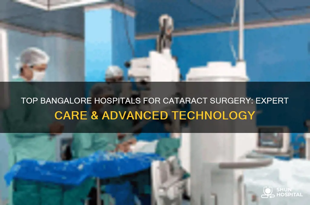 which hospital is best for cataract surgery in bangalore