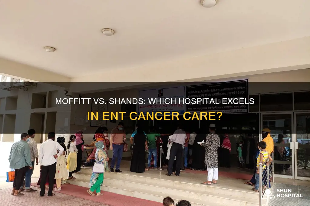 which hospital is best for ent cancer moffitt or shands